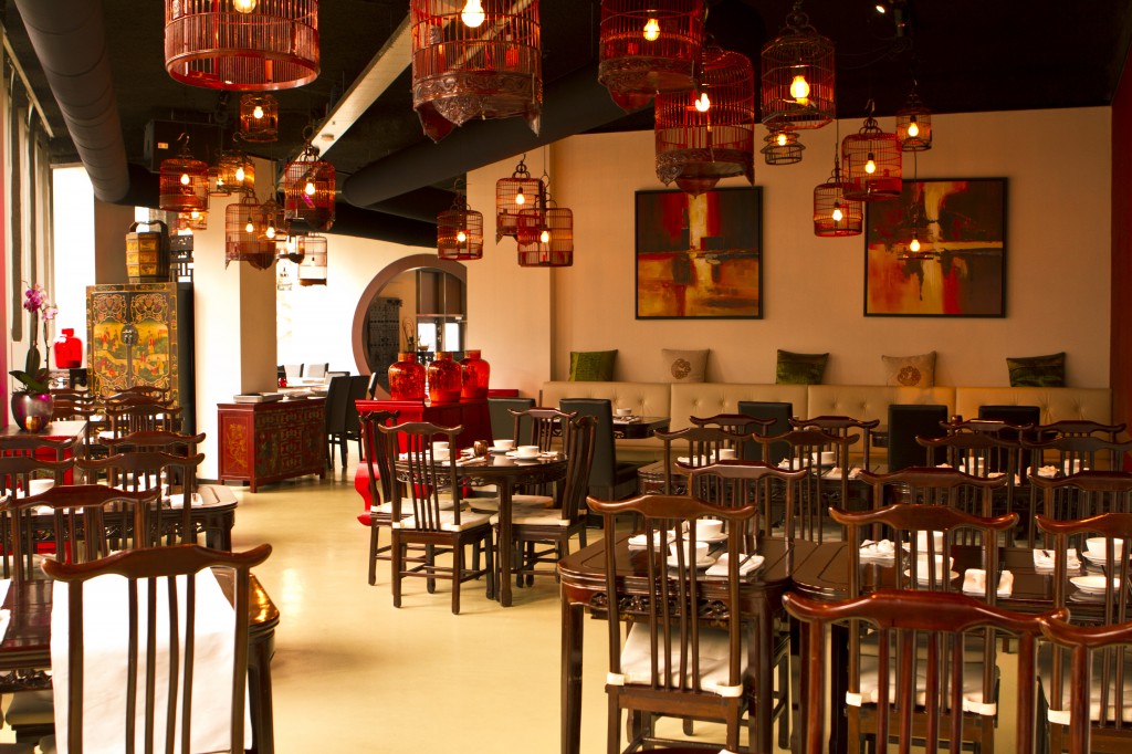 Authentiek Sichuan Restaurant sansan - interieur